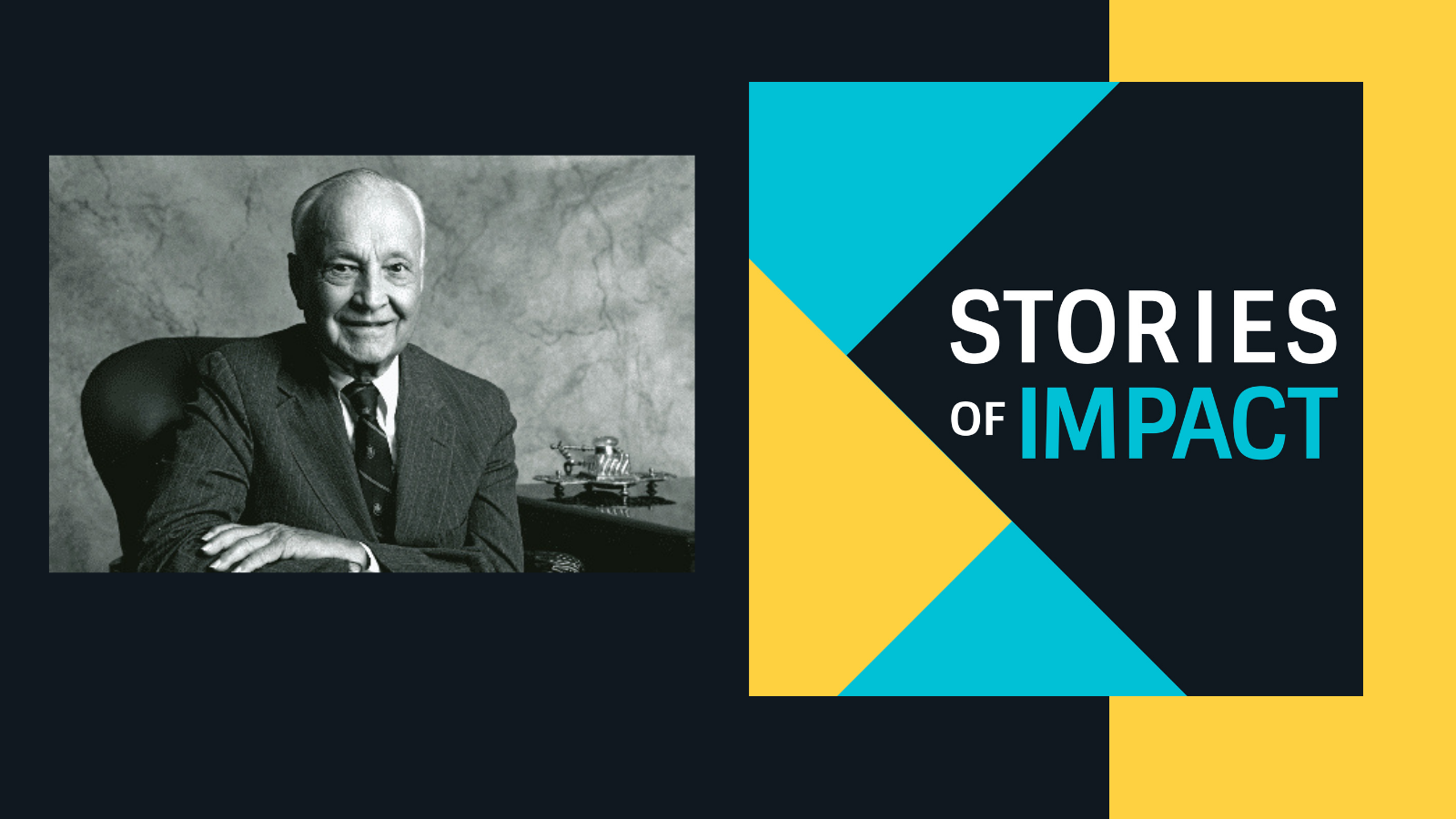 Introducing the new Stories of Impact Podcast, Sir John Templeton & TWCF with Dr. Andrew Serazin