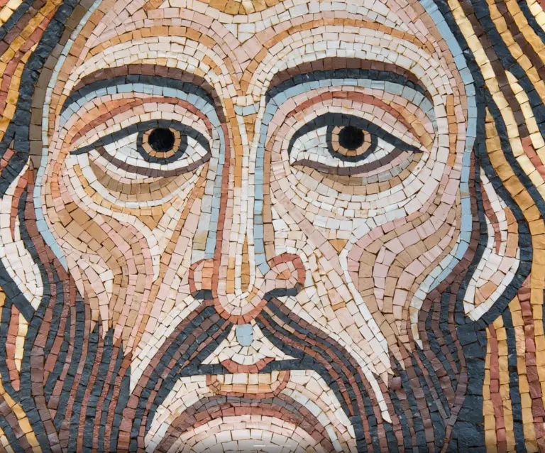 Jesus Mosaic modern day