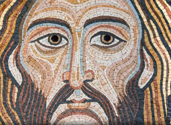 Jesus Mosaic modern day