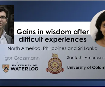 Gains20in20 Wisdom20 After20 Diffucult20 Experiences20 20with20 Igor20 Grossmaan20and20 Santushi20 Amarasuriya