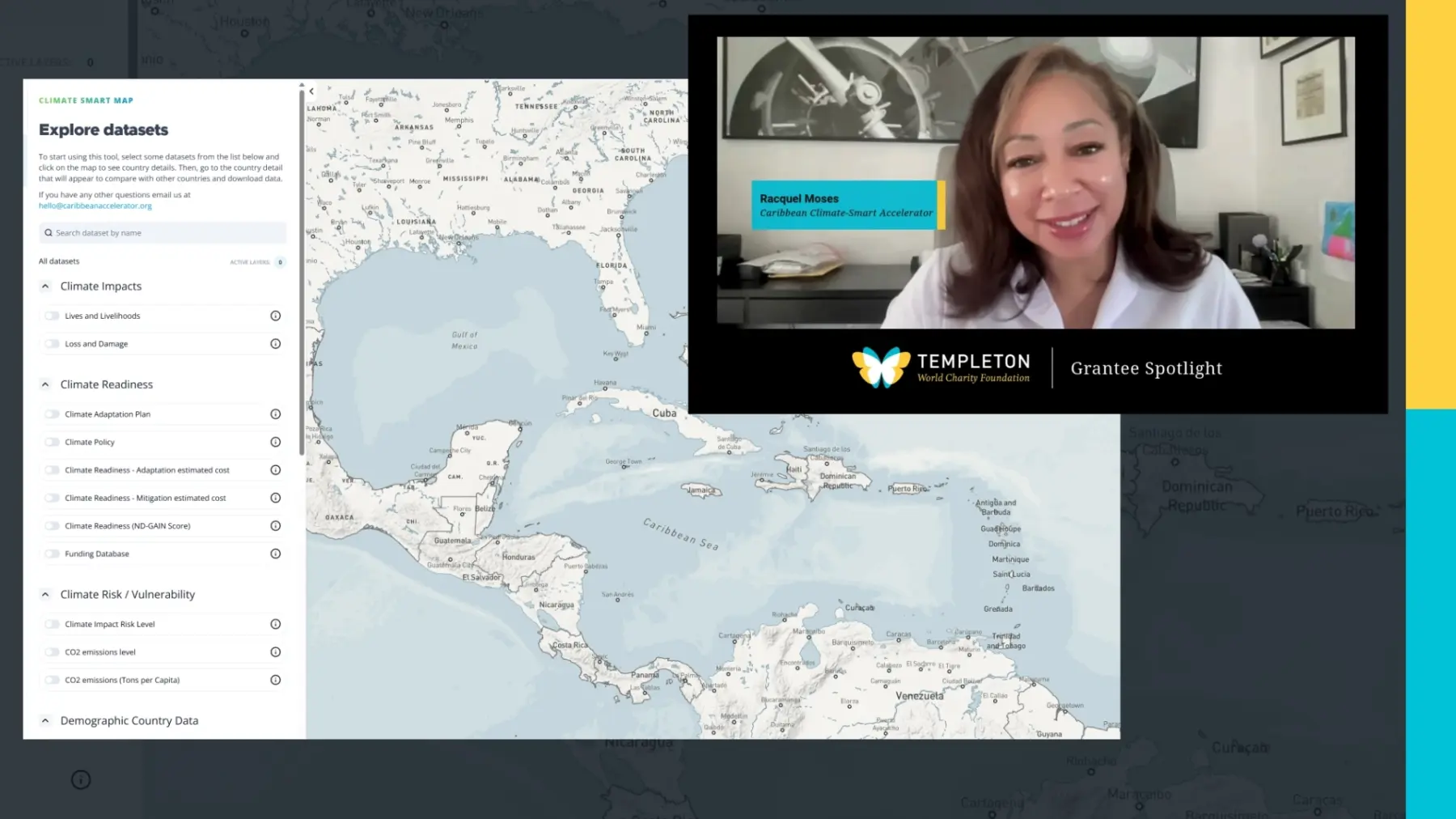 Racquel Moses Climate Smart Map video still